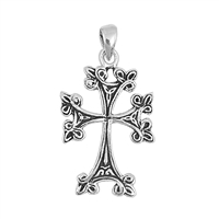 Silver Pendant - Cross