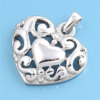 Silver Heart Pendant