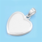 Silver Pendant - Heart