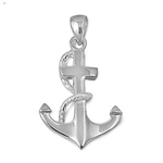 Silver Pendant - Anchor