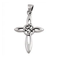 Silver Pendant - Celtic Cross