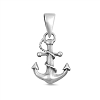 Silver Pendant - Anchor