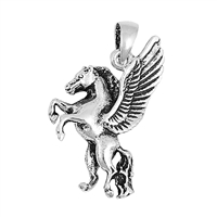 Silver Pendant - Pegasus