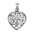 Silver Pendant - Medieval Heart