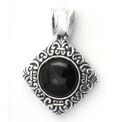 Silver Stone Pendant