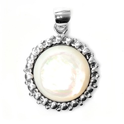 Silver Stone Pendant