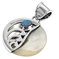 Silver Stone Pendant