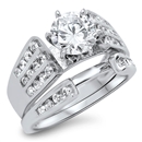 Silver CZ Ring