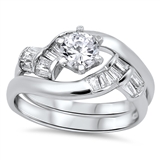 Silver CZ Ring