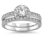 Silver CZ Ring