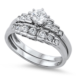 Silver CZ Ring