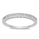 Silver CZ Ring