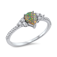 Silver CZ Ring