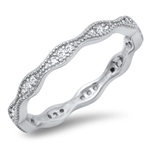 Silver CZ Ring