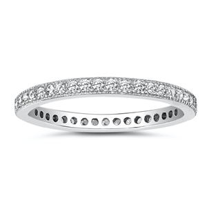 Silver CZ Ring