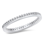 Silver CZ Ring