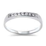 Silver CZ Ring