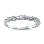 Silver CZ Ring