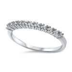 Silver CZ Ring