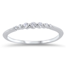 Silver CZ Ring