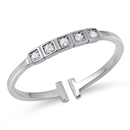 Silver CZ Ring