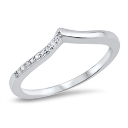 Silver CZ Ring