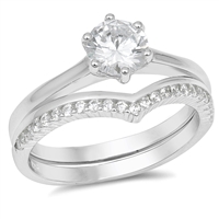 Silver CZ Ring