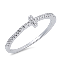 Silver CZ Ring