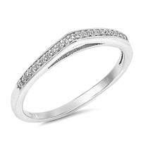 Silver CZ Ring