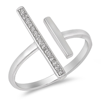 Silver CZ Ring