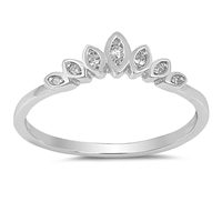 Silver CZ Ring