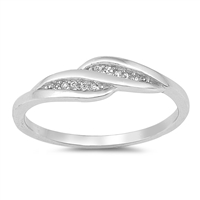 Silver CZ Ring