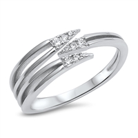 Silver CZ Ring