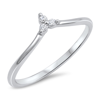 Silver CZ Ring