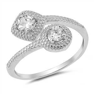 Silver CZ Ring