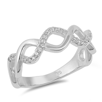 Silver CZ Ring