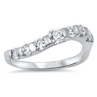 Silver CZ Ring