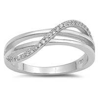 Silver CZ Ring