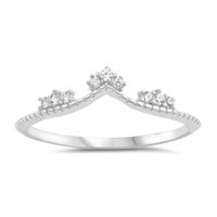 Silver CZ Ring