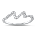 Silver CZ Ring