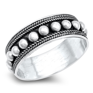 Silver Ring - Bali Design