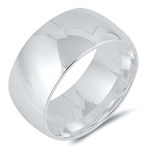 photo of Silver Wedding Band - 10 mm