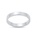 photo of Silver Ring - Cigar Band - 3mm