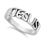 Silver Ring - Jesus