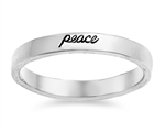 Silver Ring - Peace