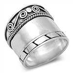 Silver Ring - Bali Design