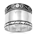 Silver Ring - Bali Design