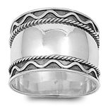 Silver Ring - Bali Design