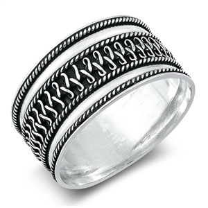 Silver Ring - Bali Design