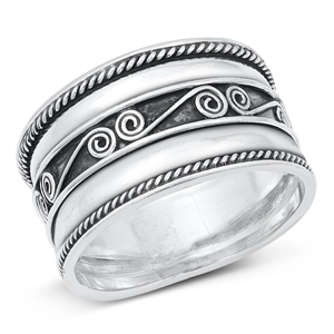 Silver Ring - Bali Design